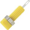 SKS Hirschmann 935980169 2mm MBI 1 Insulated Socket 6A Yellow
