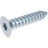 Countersunk head screw, TX, Ø 2.9 mm, 9.5 mm, steel, galvanized, DIN 7982/ISO 14586, BYB-3-14H6000