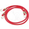 Ściągacz guma 12mm 1,2m czerw.VOREL*2szt