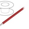 3251 RD005 Przewód na rolce o długości 30,5m linka Cu, 300V PVC czerwony 22 AWG