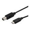 StarTech.com USB2CB3M USB-C to USB-B Printer Cable - M/M - 3 m (10 ft.) - USB 2