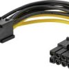 kabel PCI-Express Akasa Akasa AK-CB052 cavo di alimentazione interno 0,1 m (Akasa AK-CB052 8-Pin PCIe 2. AK-CB052, 0.10