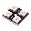 Oświetlenie LED 5050 WS2812B - 4 Bits Kwadrat - moduł LED RGB
