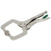 Szczypce spawanicze klamrowe, zatrzaskowe, wachliwe końcówki 280mm STALCO S011914305