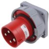 Złącze Zasilające Ac 3-Fazowe Gniazdo 63A 400Vac Ip67 Męskie 634-6