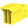Socket housing, 4 pole, pitch 3.5 mm, straight, yellow, 3-1565087-4