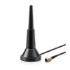 Antena 4G LTE QOLTEC Z Podstawą Magnetyczną, 5dBi Wewnętrzna, Dookólna 600-2700 MHz SMA...