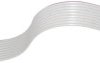 econ connect 28AWG10GR Kabel płaski, taśmowy Wymiary siatki: 1.27 mm 10 x 0.08 mm² szary 30.50 m
