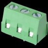 CTB0502/3 Solderable screw terminal - 3-pole, RM 5 mm, 90°