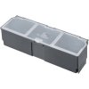 Bosch 1600A016CW Tool Box Empty 350x105x80mm Customisable PP Black