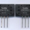 2SA1216 + 2SC2922 17A 180V 200W MT-200 KOMPLET TRANZYSTORÓW