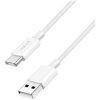 LogiLink CU0320 USB-C cable USB 2.0 USB-A plug to USB-C plug 0.5m White