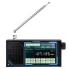 Odbiornik radiowy Bluetooth ATS25 Ultra o szerokim zakresie częstotliwości 118-214 MHz FM LW MW SW SSB pasmo powietrzne wielomod
