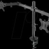 GAM-040 Monitor mount, 2 displays, 13