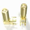 SMA Jack - 14mm - 90º Angled Connector for PCB (for Soldering)