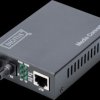 DN-82010-1 Media converter, Fast Ethernet, RJ45 / ST Duplex