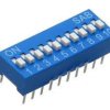 Przełącznik dip switch 10 polowy