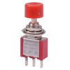 Red On-(On) Momentary Miniature Push Button Switch SPDT