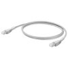 Weidmüller 2661950040 RJ45 Network cable CAT 6A S/FTP Grey 0.40 m