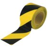 Taśma ostrzegawcza szerokość 50mm Czarny, żółty Taśma ostrzegawcza RS PRO grubość 0.03mm