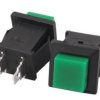 Przycisk PBS-14Bg Chwilowy - zielony