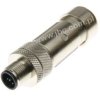 RSCS 5/9, M12, 5 styków, złącze męskie (wtyk) proste, dławik (4-9mm), metalowe, ekranowane, LUMBERG, 56438, RSCS89, ZM12M5