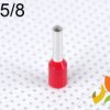 Końcówka kablowa 1,5/8 mm2 tulejka izolowana miedziana czerwona 100szt. DI 1,5-8 C GPH