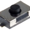 Klosz do przycisku dotykowego SPST 50 mA przy 12 V DC 2.5mm 0.8mm Montaż powierzchniowy