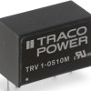 DC converter, 19.2-28.8 VDC, 1 W, 2 outputs, ±15 VDC, 81 % efficiency, TRV 1-2423M