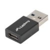 ADAPTER LANBERG USB TYPE-C(F) - USB-A(M)