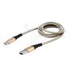 Kabel USB-A » USB C 2.0m złoty LTC 0591