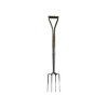 Faithfull FAIPRESDFSS Prestige Stainless Steel Digging Fork Ash Handle