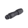 Binder 99-9210-00-04 Female Cable Mnt 4 Pin Black Code with Solder Termination