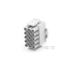 TE Connectivity 350736-1 Pin & Socket Connector Plug 15 Positions Unshrouded