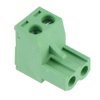 2-Way Plug-In PCB Screw Terminal Block 5.08mm
