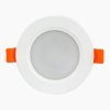 LED line LITE Downlight Plafon MOLLY 5W 450lm 3000K ciepła okrągły podtynk 3 lata gwar.