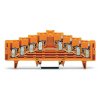 WAGO 727-226/022-000 4-level Same Potential Block a-d--d-a No Lock Orange