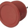 Piezo switch, On-Off, mounting Ø 16 mm, unlit, aluminum, IP69X, 1241.2411.3
