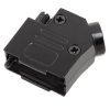 Encitech 6560-0116-11 D-Sub Housing 9 Pins solid metal black 1pc
