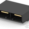 Listwa stykowa PCB 2-pinowe Dynamic 8000 raster: 24.4 mm Poziomy 1-rzędowe TE Connectivity Powierzchnia 100 V W osłonie