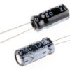 Kondensator 1μF 50V dc Radialny, Otwór przelotowy RS PRO roztaw: 2mm 5 (Dia.) x 11mm