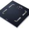 Beurer BF 880 WiFi Waga z analizą składu ciała cyfrowy Zakres pomiaru maks.=180 kg czarny