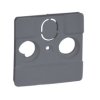 NILOE SELECTION Plakietka do gniazd TV stal 762360 LEGRAND