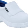 Półbuty z mikrofibry podeszwą z dwuwarstwowego pu kolor biały rozmiar 41 ROBI4S2BC41