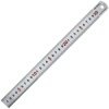 Faithfull FAIRUL300MS Matt Silver Measuring Rule 300mm