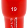 Nasadka Izolowana nasadka standardowa z gniazdem 3/8 cala 19mm izolowana STAHLWILLE