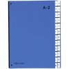 PAGNA 24249-02 Desk folder Rigid cardboard Blue A4 24 compartments A-Z Filing