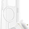 Otterbox KIT UK Pokrywa + szkło ochronne + zestaw ładowarki Apple iPhone 15 Pro przeźroczysty, biały Kompatybilny z MagS