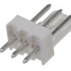 Złącze szpilkowe 3-pinowe raster: 2.54mm -rzędowe Molex Przewlekany 4A 250.0 V.