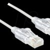 83781 Cable RJ45 Cat.6 UTP Slim 1 m
